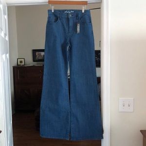 Super Flare Wide Leg Jeans